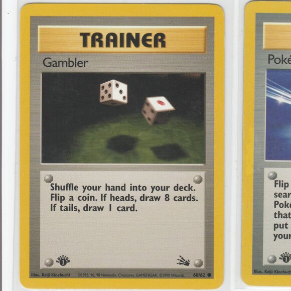 6 Card Lot Pokémon 1999 Original Set 1st Edition Excellent Condition - Picture 6 of 8